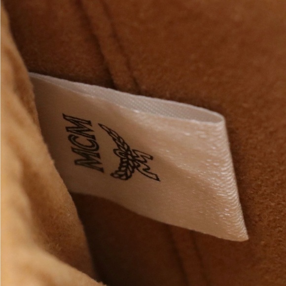 MCM Aren Vanity Case in Black Visetos Canvas w/ Leather Trim &  Crossbody Strap - Picture 6 of 10